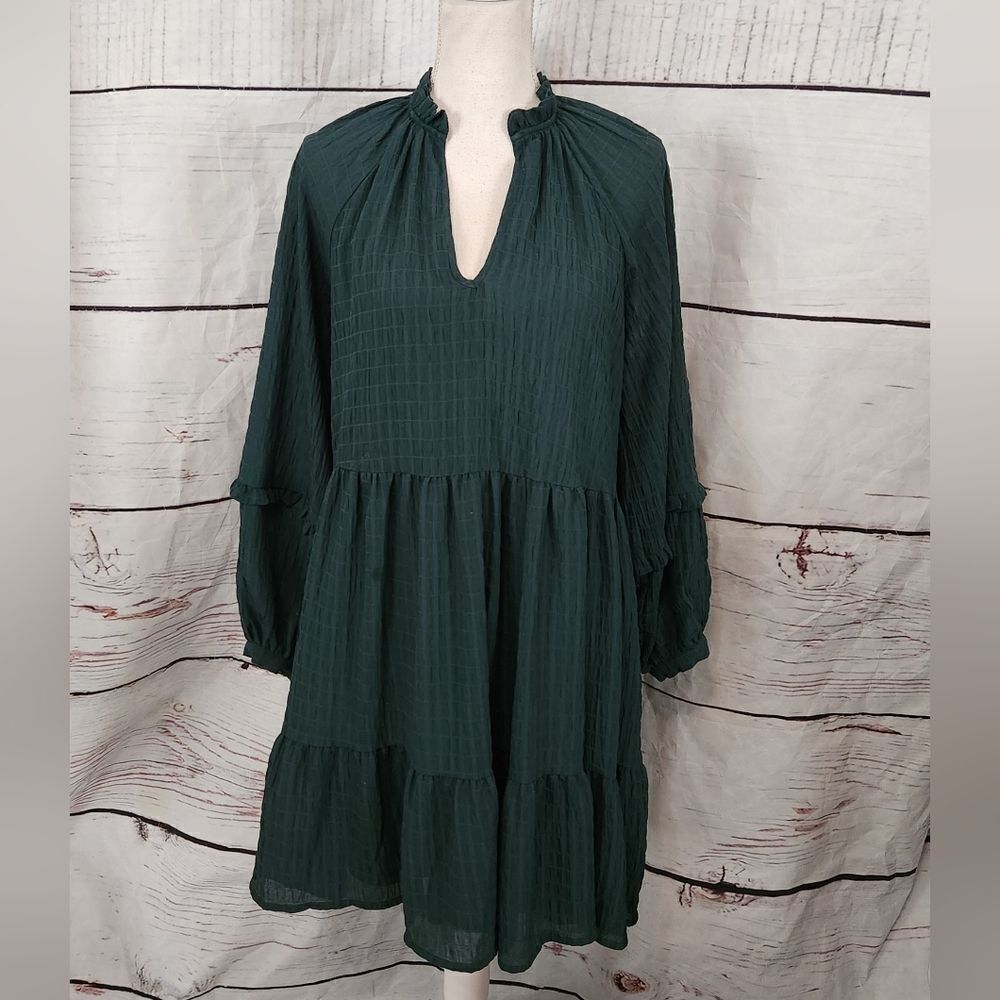 Mare Mare X Anthropologie Tiered Tunic Dress Size Small - Picture 3 of 8